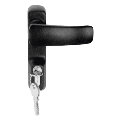 Manija para Barra de Emergencia / Zamak / Plata / Puerta 40-70 mm / Apertura Reversible / 1.57-2.76 in MX4696 TESA - ASSA ABLOY