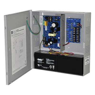Fuente de alimentación CCTV / 12-24 VDC seleccionable / 4-6A / 8-16 salidas protegidas / Capacidad de respaldo ALTV1224DC ALTRONIX