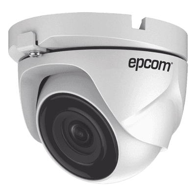 Cámara Turret TURBOHD / 2 Megapixel 1080p / Gran Angular 103° / IR EXIR 20 m (65.6 ft) / IP66 / Multiformato TVI-AHD-CVI-CVBS / Metal