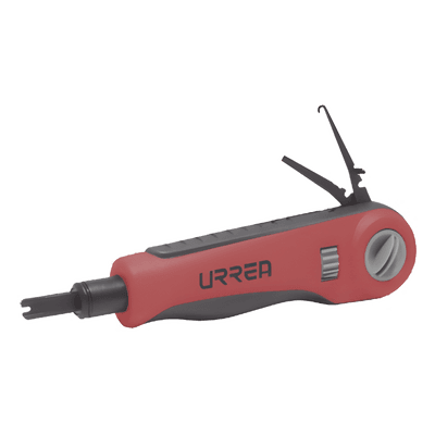 Ponchadora de Impacto con Cuchillas Tipo 66, 88 y 110, incluye gancho y extractor de cable. SYS-309 URREA