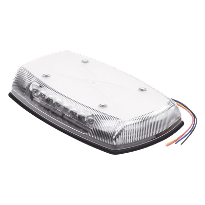 Mini Barra de Luces LED / Cobertura 360° / Óptica TIR de Largo Alcance / 18 Patrones Flash / IP65 / SAE J845 Clase II / 12-24V DC X-5590CB ECCO
