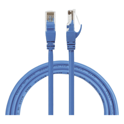 Cable de Parcheo UTP Cat6 / 1m (3.28 ft) / Azul / 26AWG CCA / 250MHz / Gigabit Ethernet 11201 UGREEN