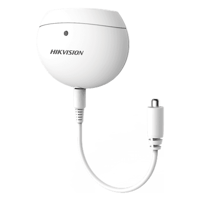 Detector de Temperatura Inalámbrico / Alcance 300 m (984.3 ft) / Cifrado AES-128 / Batería CR2450 3V / -10°C a 55°C DS-PD1-TP-W HIKVISION