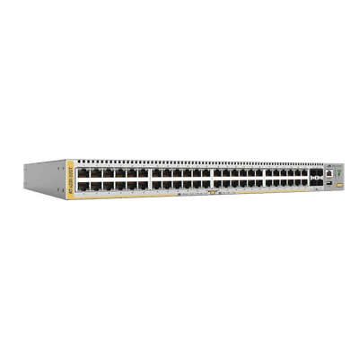 Switch Administrable Capa L2+ / 48x 10/100/1000-T / 4x SFP / PoE+ / AMF / IPv6 Ready AT-X220-52GT-10 ALLIED TELESIS