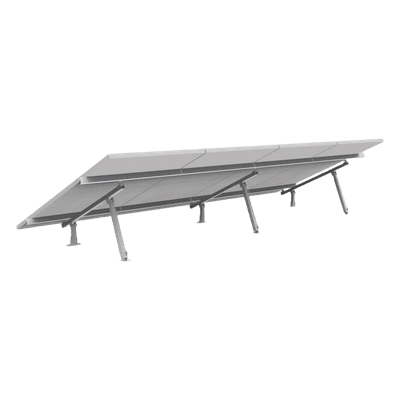 Montaje para Panel Solar, Riel "7" de 4200mm para Módulos con Espesor de 40mm, Velocidad de Viento Máx. 162km/h EPL-AM01-1X4V2 EPCOM POWERLINE