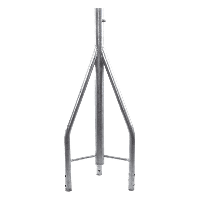 Tramo de Remate para Torre / Acero ASTM A36 / Galvanizado por Inmersión en Caliente / 3 Opresores para Pararrayos / Longitud 350 mm (1.15 ft) / Tolerancia ±1 mm SCZ-35-PG SYSCOM TOWERS