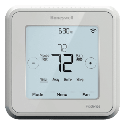 Termostato Z-Wave Plus / hasta 3H/2C bomba de calor o 2H/2C convencional / batería AA o 24 Vca / app y hub Z-Wave