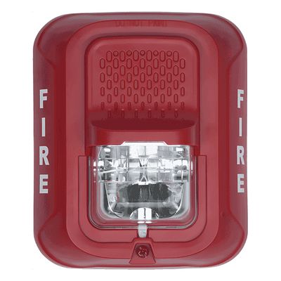Estrobo de Pared Serie L / Candela Seleccionable 15-185 cd / 12-24 Vcd Automático / Flash 1 Hz / Compatible SpectrAlert SR-L SYSTEM SENSOR