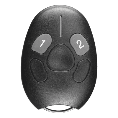 Control Remoto RF / 2 Botones / Alcance 50 m (164 ft) / Codificación 26 Bits / Compatible AYL23G SA23B2G ROSSLARE SECURITY PRODUCTS