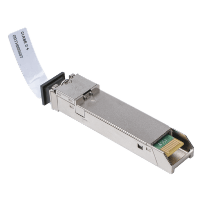 Módulo SFP GPON / Clase C+ / Velocidad TX 2.488 Gbit/s / RX 1.244 Gbit/s / Alcance 20 km / Conector SC/PC Simplex FH-PON-GP-20C FIBERHOME