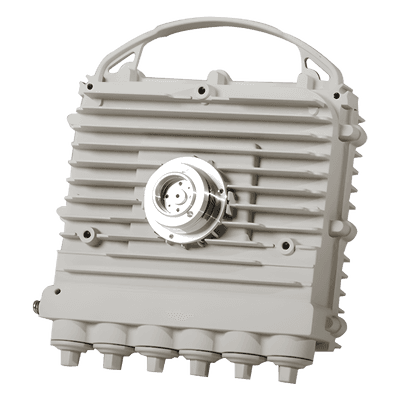 Radio Enlace Milimétrico / 10 Gbps Full Duplex / Banda E 71-86 GHz / 2000 MHz Canalización / IP67 / 1x 10G SFP+ y 1x 1GbE RJ-45 / Antenas 1 o 2 pies (0.3 o 0.6 m) EH-8010FX-ODUH-N-2C1P-EX-D Siklu