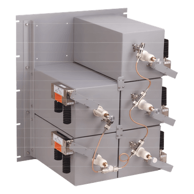 Combinador de RF / 5 Canales / 440-512 MHz / 125 W / 300 kHz Separación / Doble Aislador / N Hembra / 19 x 19 x 22.8 in W65552/7C EMR CORPORATION