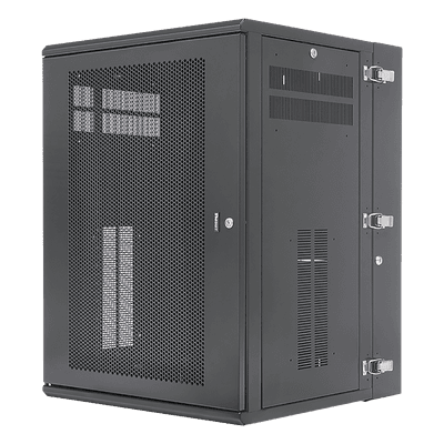 Gabinete de Montaje en Pared / 18 UR / 19 in / Puerta Ventilada / 635mm Profundidad / 2.08 x 2.83 x 2.08 ft PZWMC18P PANDUIT