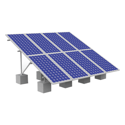 Montaje para Panel Solar, Riel de 2100mm para Módulos con Espesor de 40mm, Velocidad de Viento Máx. 151km/h EPL-GM01-2X4V2 EPCOM POWERLINE