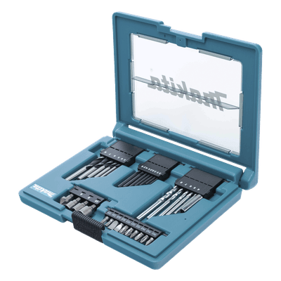 Juego de accesorios multipropósito 33 piezas estuche tipo tablet. B-49389 MAKITA