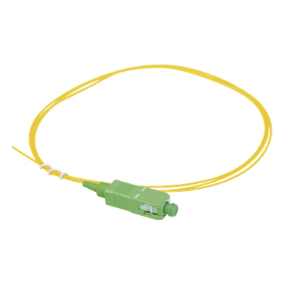 Pigtail de Fibra Óptica / SC/APC / Monomodo G.652D / Simplex / 1 m (3.28 ft) / Tight Buffer 900 µm LP-FO-SCA-01 LINKEDPRO BY EPCOM