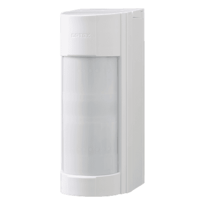 Detector de Movimiento Pasivo / Cableado / Anti-máscara / 100% Exterior / 12 m (39 ft) / IP55 / Doble PIR VXI-AM OPTEX