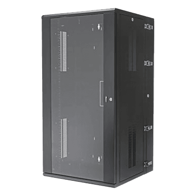 Gabinete de Montaje en Pared / 26 UR / 635mm (2.08 ft) Profundidad / Ventana de Seguridad / 350 lb Capacidad / EIA 19in