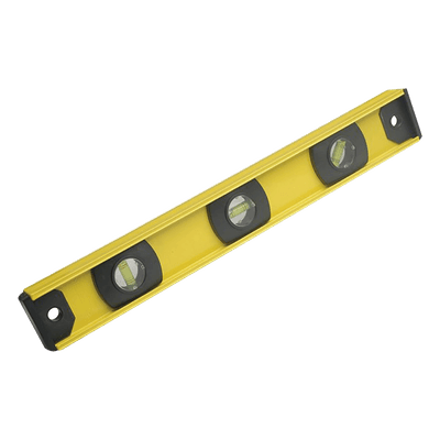 Nivel de Aluminio / 14 Pulgadas / 3 Gotas 0° 45° 90° / Precisión 0.5 mm/pulg / Aluminio Inyectado SYS-122102 SURTEK