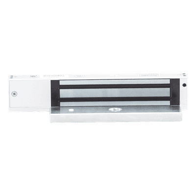Chapa Magnética Electromagnética / 280 kg (600 lbs) / Temporizador 0-9 s / Voltaje Dual 12/24 VDC / Sensor de Puerta NO/NC / LED Indicador MAG600NTLED ACCESSPRO