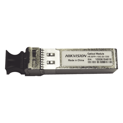 Transceptor Mini-GBIC SFP+ / 10 Gbps / 20 km / 65,600 ft / Bi-Direccional / LC / Monomodo / 1330nm TX / 1270nm RX HK-SFP-10G-20-1330 HIKVISION