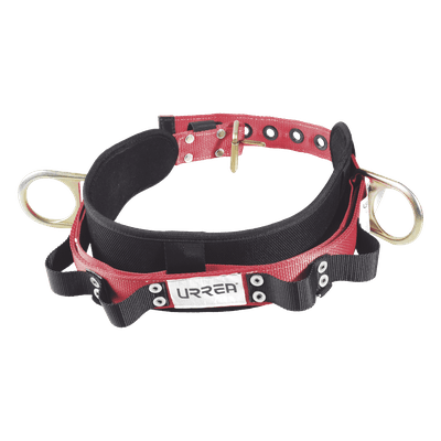 Cinturón de Seguridad para Liniero / Talla 40 / Neopreno de Alta Tensión / Nylon 4" Acolchonado / 4 Compartimentos / ANSI A10.14 y Z359.1 / Dos Anillos Tipo D SYS-USC01M URREA