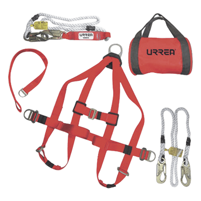 Arnés de Posicionamiento / 5 Piezas / Talla 36-40 / 3,000 kg Resistencia Máxima / ANSI A10.14 y Z359.1 SYS-USA02A URREA