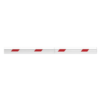 Brazo telescópico de aluminio / Hasta 4 m (13.1 ft) / Sección exterior 86×44 mm / Compatible con barreras PB4030L/R PB-4030-ARM ZKTECO