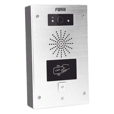 Video Portero IP / 2 Líneas SIP / Cámara HD 2MP / IR Nocturno / RFID / IP65 e IK10 / PoE 802.3af / Onvif / -40°C a 70°C