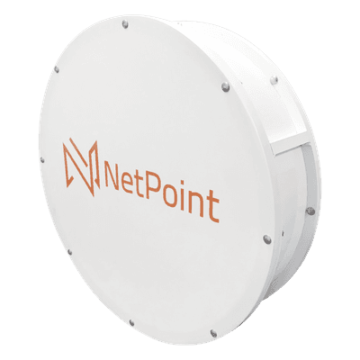 Blindaje Aislante para Antena / Incremento de Ganancia 1-2 dB / Reducción de Lóbulos Laterales / Diámetro 60 cm (23.6 in) / Ancho 16 cm (6.3 in) / Metal Resistente AR-NP1 NetPoint