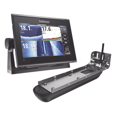 Kit de pantalla multitáctil 9" y transductor multifrecuencia / NMEA 2000 / Wi-Fi integrado / GPS 10 Hz / CHIRP y banda ancha
