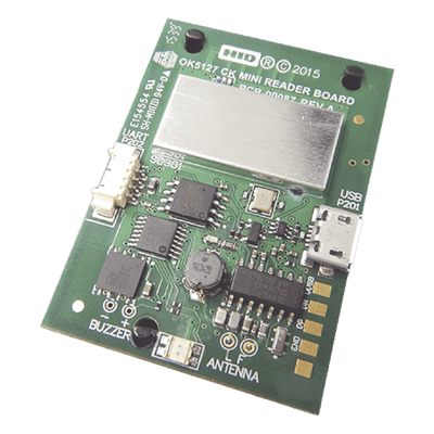 Lector de Tarjetas Inteligentes USB / Interfaz CCID / Multiformato iClass, SEOS, Mifare, FeliCa / Velocidad 12 Mbps / Rango Industrial 0-50°C / Diseño Compacto OMNIKEY5127CK HID