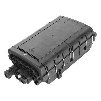 Caja de Distribución de Fibra Óptica / 48 Empalmes / 16 Acopladores SC/APC / IP68 / Enterrado Directo / 3 Entradas / 16 Salidas FDP-430D FIBERHOME