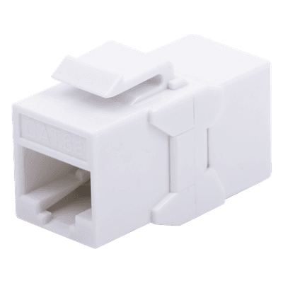 Acoplador UTP / Cat6A / RJ45 Hembra a Hembra / 10 Gbps / 500 MHz / Blanco LPKJUC6A LINKEDPRO BY EPCOM