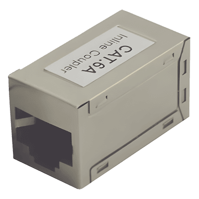 Acoplador STP / Cat6A / RJ45 Hembra a Hembra / Blindado / 2 Puertos / 10GBase-T LP-KJ-6A-47 LINKEDPRO BY EPCOM