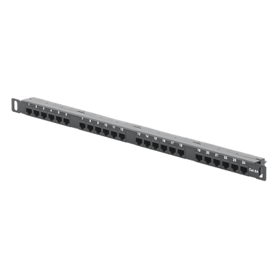 Panel de Parcheo de Impacto (110) sin Blindaje de 24 Puertos Cat6A LP-PP-CU-6A-24P LINKEDPRO BY EPCOM