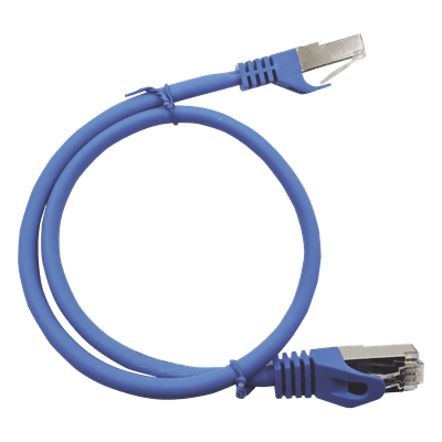 Patch Cord / Cat6A / 10G / Blindado / 0.5m (1.64 ft) / Azul LP-STP-6A-050-BU LINKEDPRO BY EPCOM