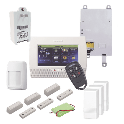 Panel de alarma inalámbrico / Pantalla táctil de 7 pulgadas en español / 80 zonas inalámbricas + 1 cableada / GSM, WiFi y Ethernet / 48 usuarios L7000LAS3GL HONEYWELL HOME RESIDEO