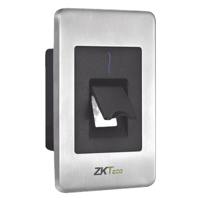 Lector de huella y tarjeta de proximidad esclavo RS-485 para exterior COMPATIBLE UNICAMENTE CON PANELES ATLAS FR-1500-WPA ZKTECO