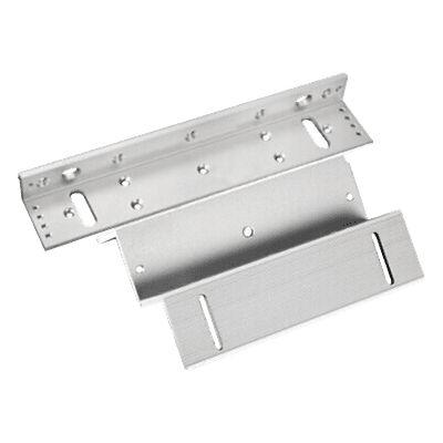 Soportes Z y L para Chapa Magnética / Aluminio de Alta Resistencia / 1.3 kg / Puertas Madera, Metal y Molduras Estrechas DS-K4H450-LZ HIKVISION