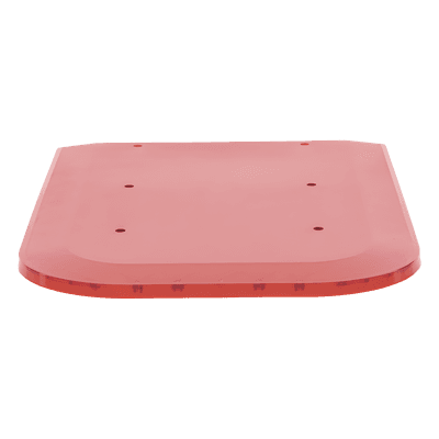Domo lateral de reemplazo / Policarbonato rojo / Compatible X67 / 0.3 m (1 pie) aprox. Z67DLR EPCOM INDUSTRIAL SIGNALING
