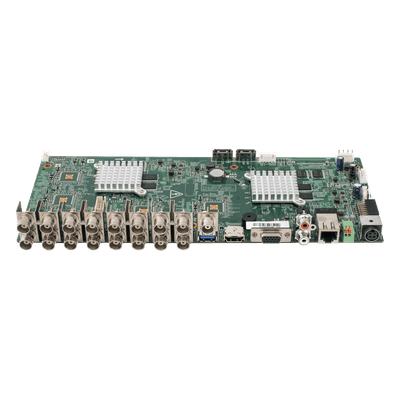 Tarjeta Principal de Reemplazo / DVR 16 Canales / SATA III / IP y Analógico / Disipador Térmico