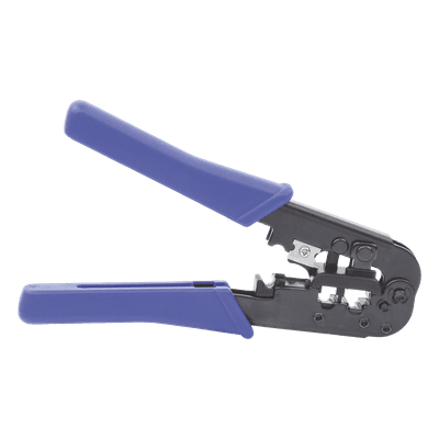 Pinzas para Terminación de Conectores / RJ45/RJ11/RJ12 / Cable UTP Cat5/Cat5e / Diseño Ergonómico / Cable Telefónico Plano PA70005 TEMPO