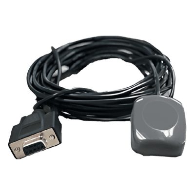 Antena GPS con Receptor Integrado / RS-232 NMEA / Alimentación Vehicular o Mini-DIN / Compatibilidad Kenwood Series 80/150/180 GM158 SYSCOM
