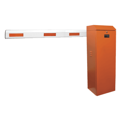 Kit de Barrera Vehicular Izquierda Color Naranja y Brazo de 3 m KIT-XBF-LNB AccessPRO