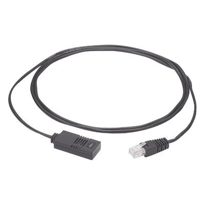 Sensor de Monitoreo Ambiental / Conversión A/D Integrada / Exactitud 5% RH / Rango 0°C a +65°C / Cable 6.56 ft / RJ45 / Gabinetes Telecom y Data Centers