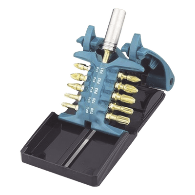 Juego de 10 Puntas de Torsión con Adaptador Impact Gold [10 Veces Más Duración] B-28597 MAKITA