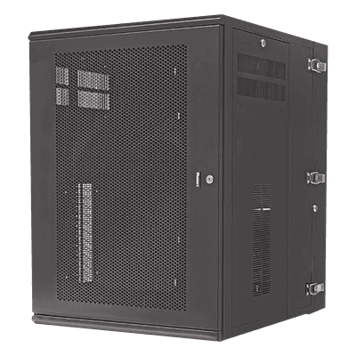Gabinete de Montaje en Pared / 19in / 18 UR / 30in Profundidad / Puerta Ventilada / 300 lb Capacidad PZWMC1830P PANDUIT