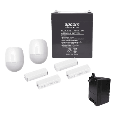 Kit de accesorios / Sistema de alarma cableado / Sensor de movimiento / Sirena / Multi-marca