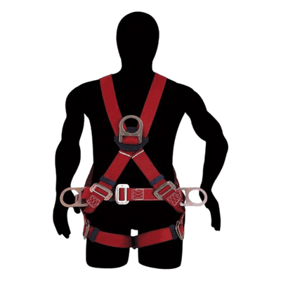Arnés de Suspensión / Resistencia 3,090 kg / Talla 40-44 / Hebilla Rápida Conexión / Anillo D Forjado / ANSI A10.14 y Z359.1 SYS-USA7B URREA